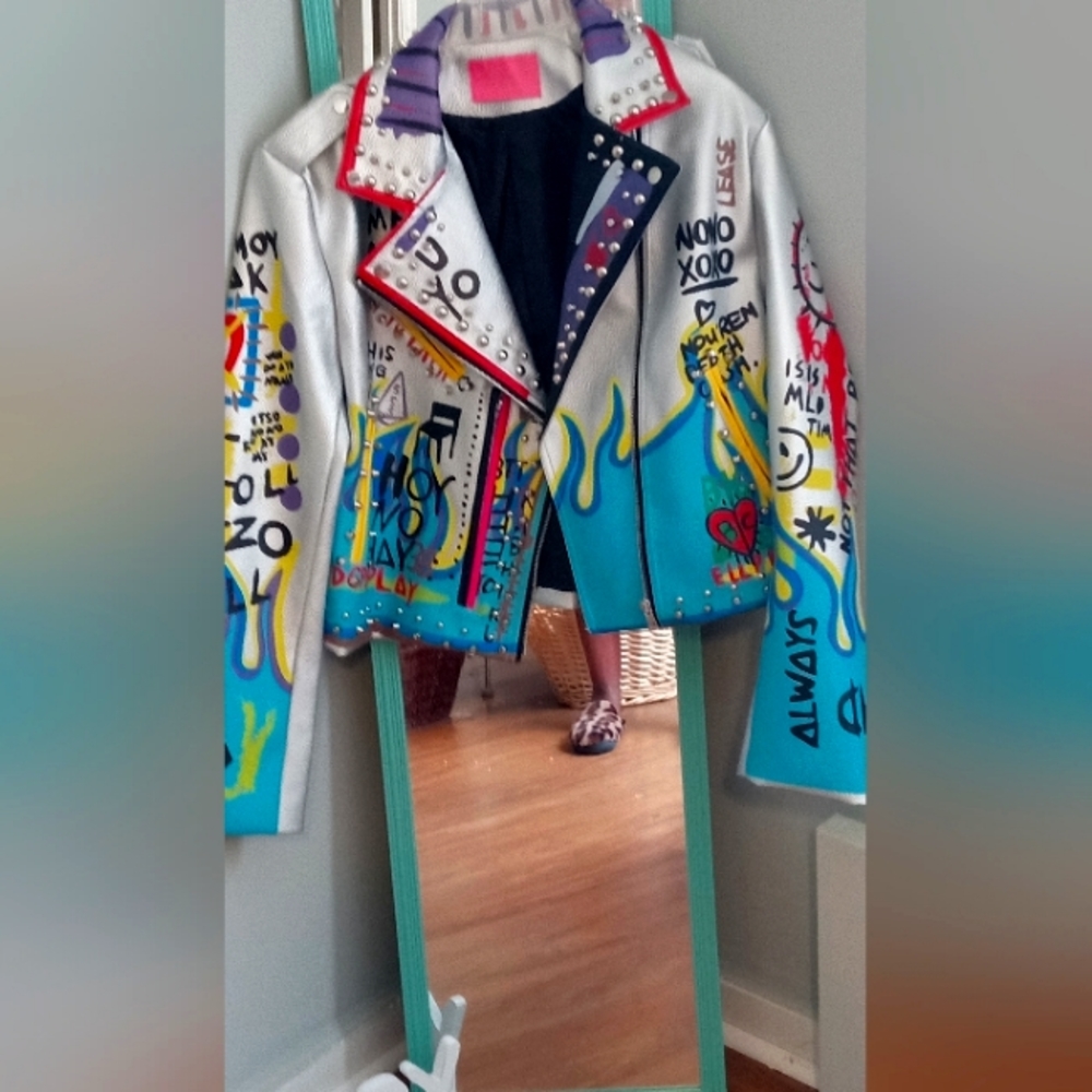 Azalea Wang Embellished Beautiful Design Jacket